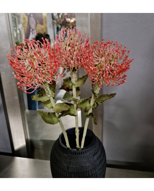 Dirbtinės gėlės "Spikey Protea" (3vnt)